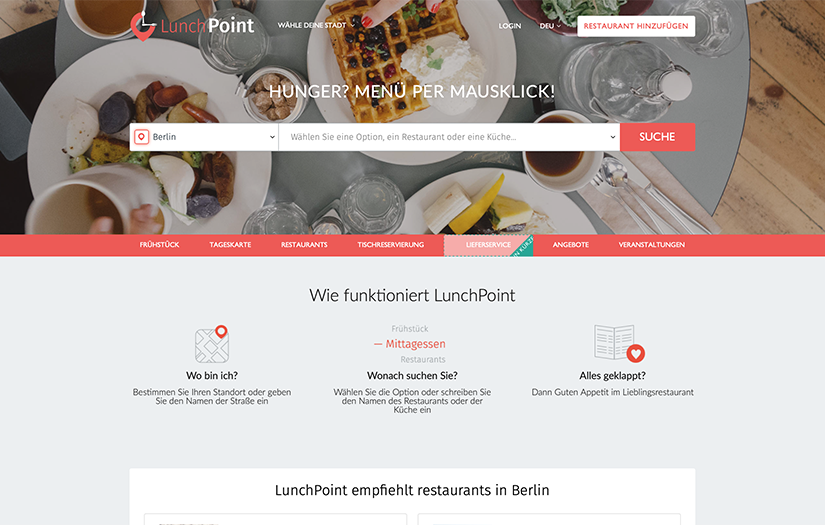 LunchPoint screenshot 1