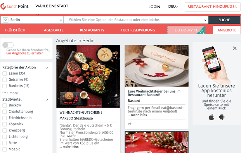 LunchPoint screenshot 2