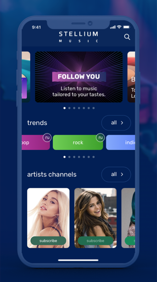 Stellium Music screenshot 2