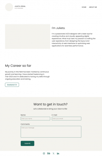 SEO-Friendly Portfolio for Designer screenshot 3