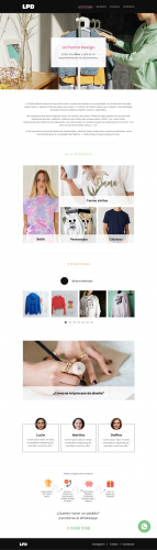Immersive Online Store for Designer screenshot 1