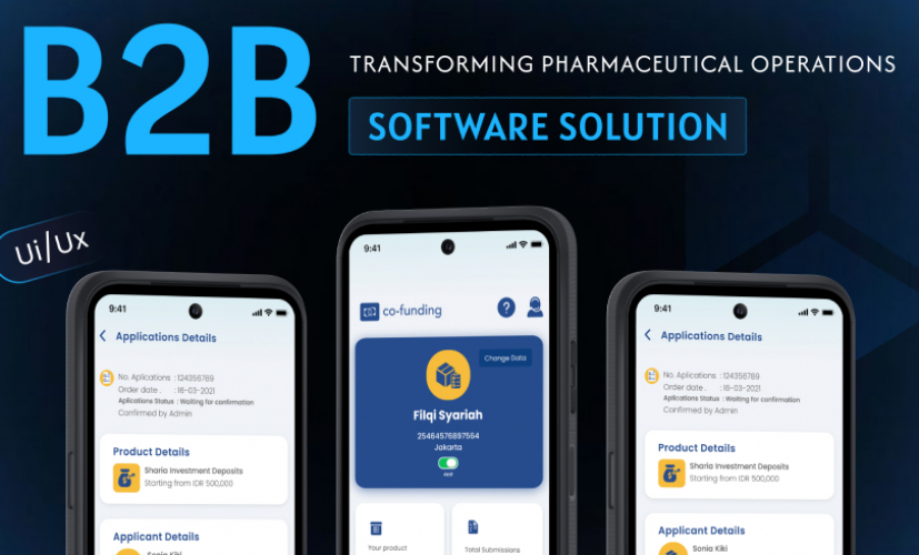 Pharmaceutical B2B Software Solution screenshot 1