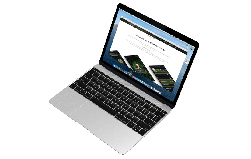 Gorilla Workout Website screenshot 1