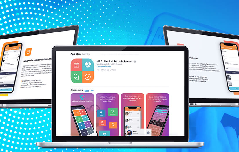 Medical Records Tracker iOS App screenshot 1