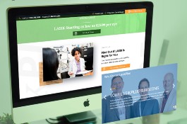 LasikPlus Laser Eye Surgery Services Website