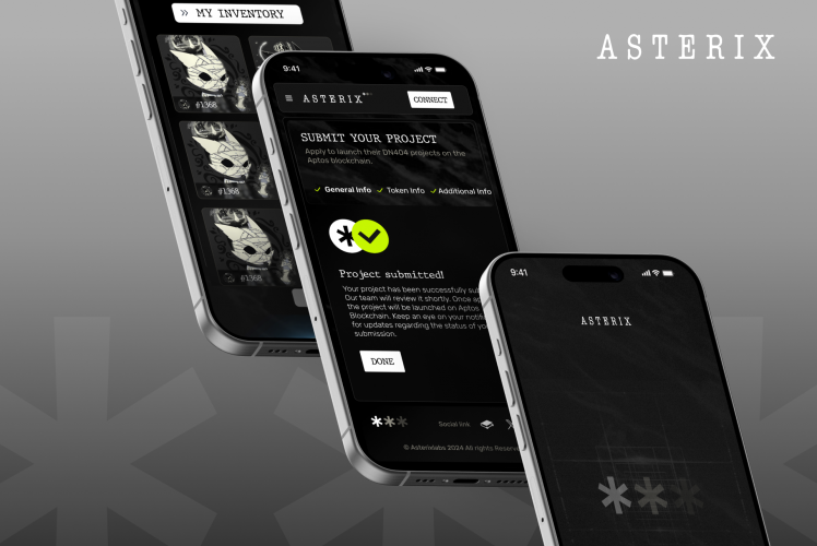 Asterix Labs - Bridging Fungible and Non-Fungible Worlds screenshot 1