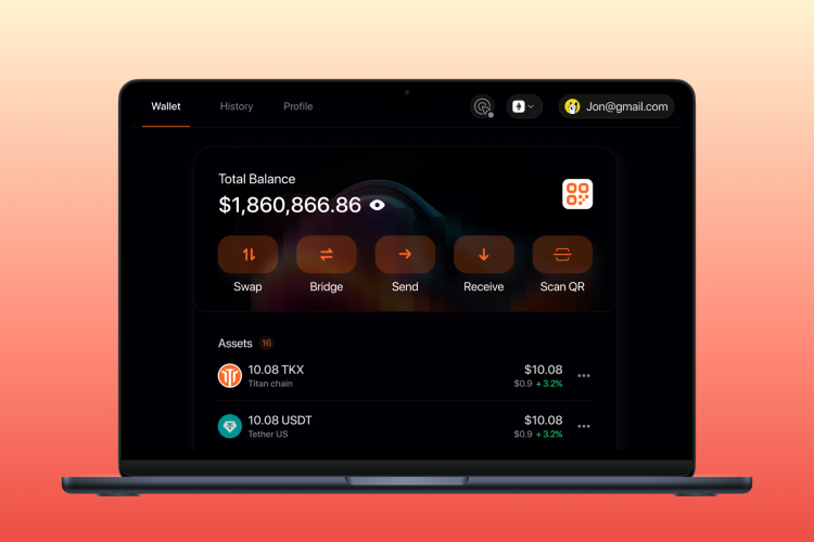 UNTITLED WALLET screenshot 2