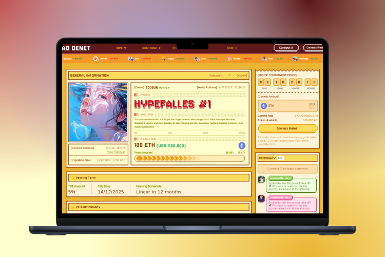 A Solana Fair Launch Platform screenshot 2