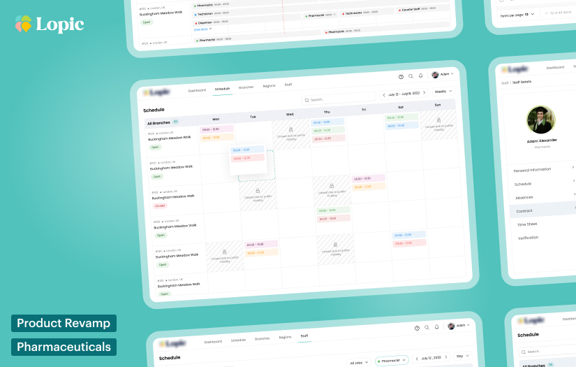 Lopic - Product Revamp- Pharmaceutical Platform screenshot 1