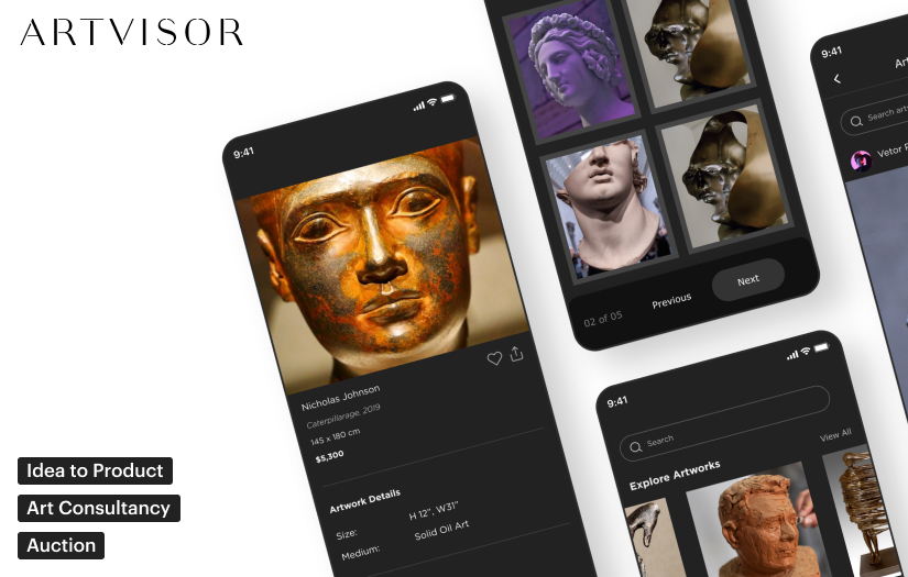 ARTVISOR - Art Consultancy & Auction screenshot 1