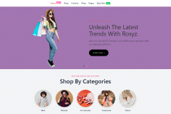 Rosyz E-commerce Website Development
