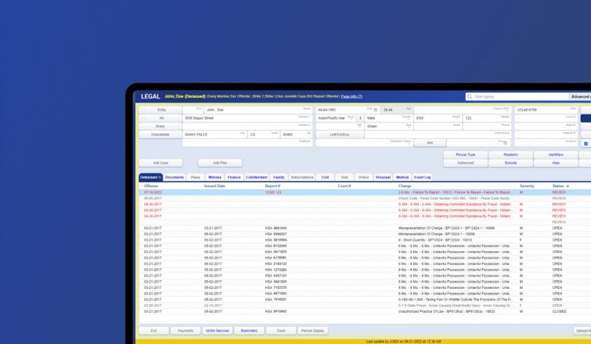 LEGAL CASE MANAGEMENT PLATFORM screenshot 1