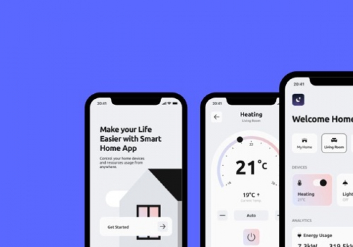 SMART HOME MOBILE APP screenshot 1