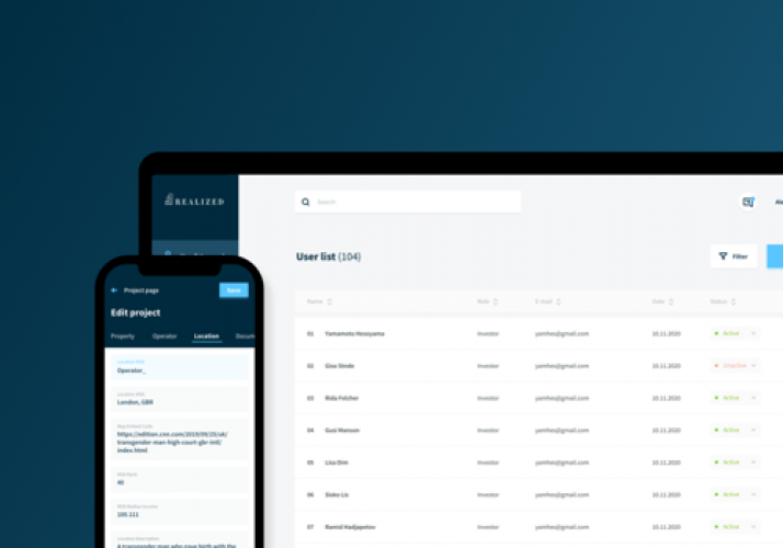 REAL ESTATE INVESTMENT MANAGEMENT PLATFORM screenshot 1