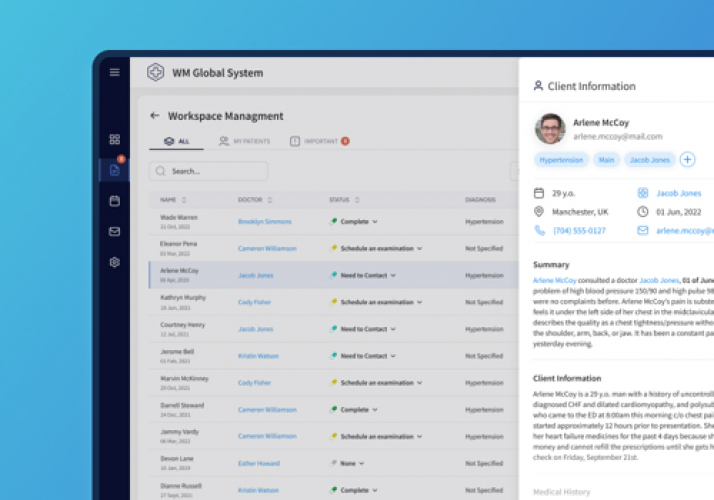 HEALTHCARE PRACTICE MANAGEMENT PLATFORM screenshot 1