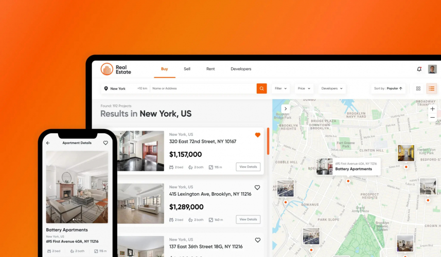 BLOCKCHAIN-BASED REAL ESTATE PLATFORM screenshot 1