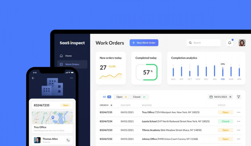 SAFETY INSPECTION AND REPORTING SAAS screenshot 1