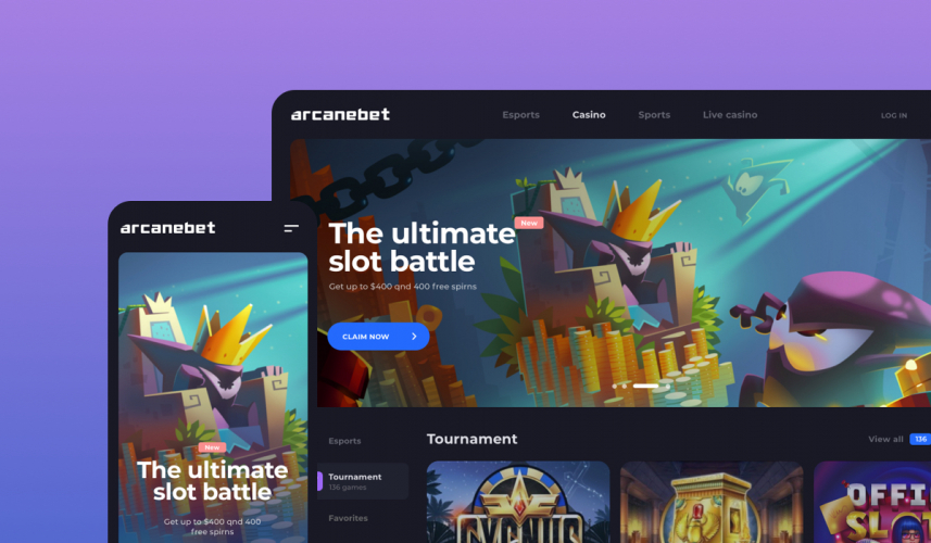 COMPLEX IGAMING PLATFORM screenshot 1