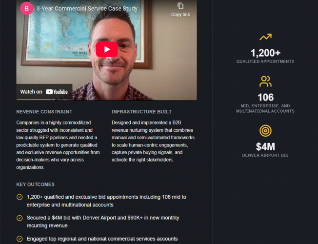 40+ Commercial Services Companies: Nurturing Infrastructures screenshot 1