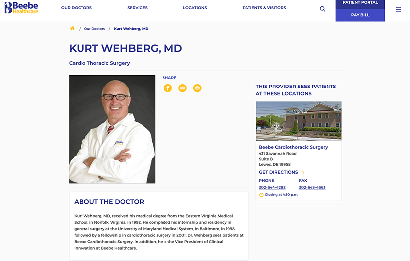 Beebe Healthcare screenshot 4