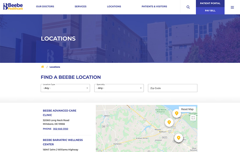 Beebe Healthcare screenshot 2