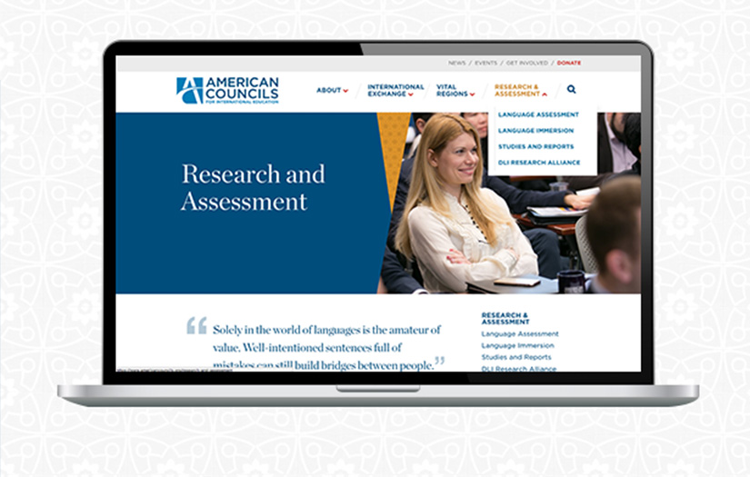 American Councils for International Education screenshot 2