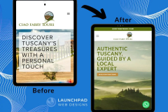 Website Redesign for Ciao Fabry Tours – Personalized Travel in Tuscany