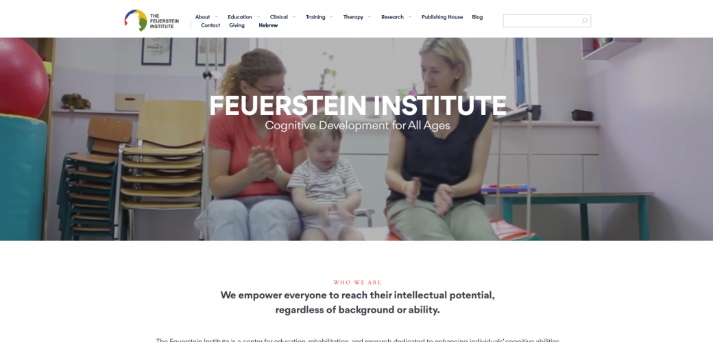 The Feuerstein Institute screenshot 1