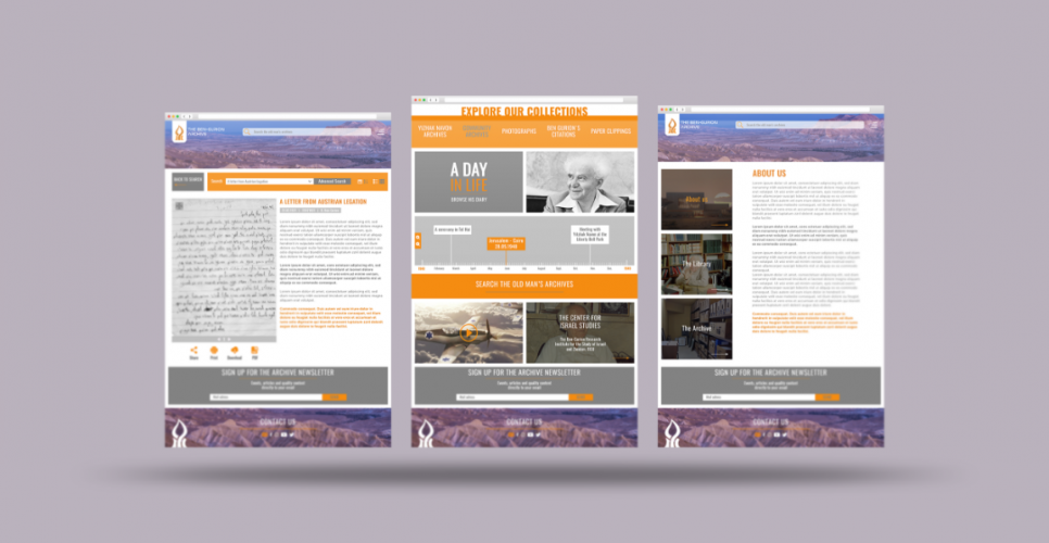 The Ben-Gurion Archives screenshot 1