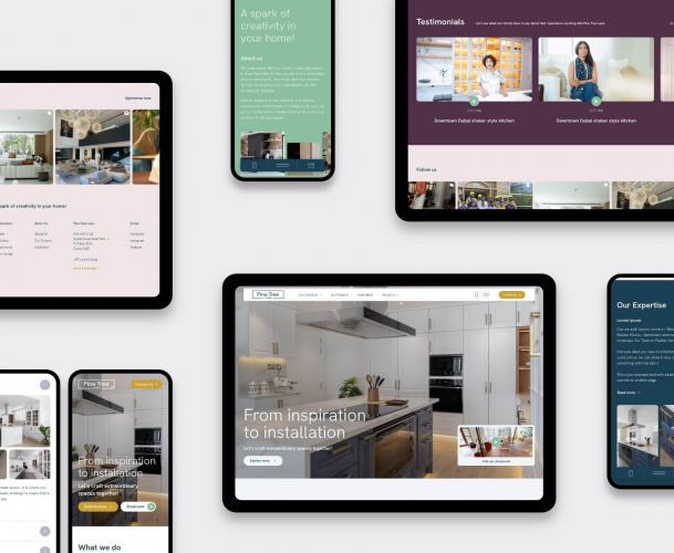 Custom B2B WordPress website for Pine Tree Lane screenshot 5