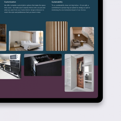Custom B2B WordPress website for Pine Tree Lane screenshot 2