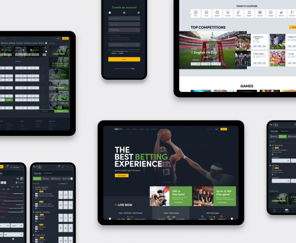 Custom Sportsbook Platform – UX/UI Design & Development screenshot 2