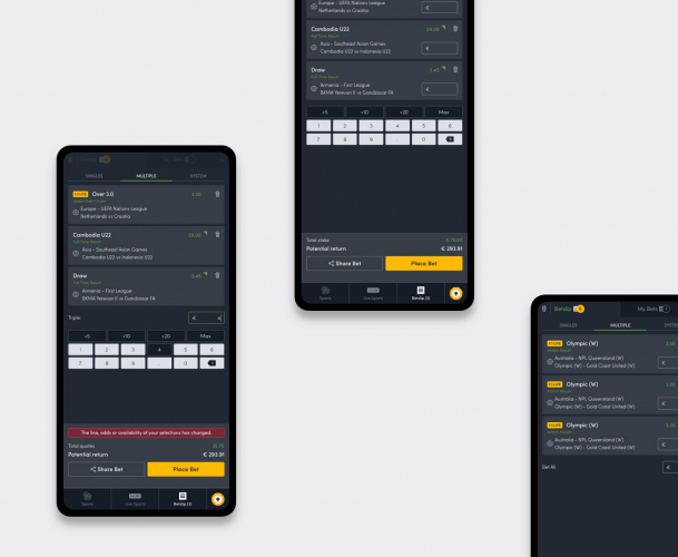 Custom Sportsbook Platform – UX/UI Design & Development screenshot 5