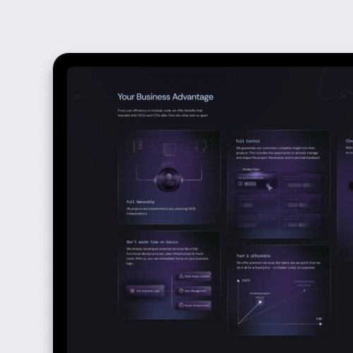 Software Agency Branding & Website Design – Kalkyl screenshot 4