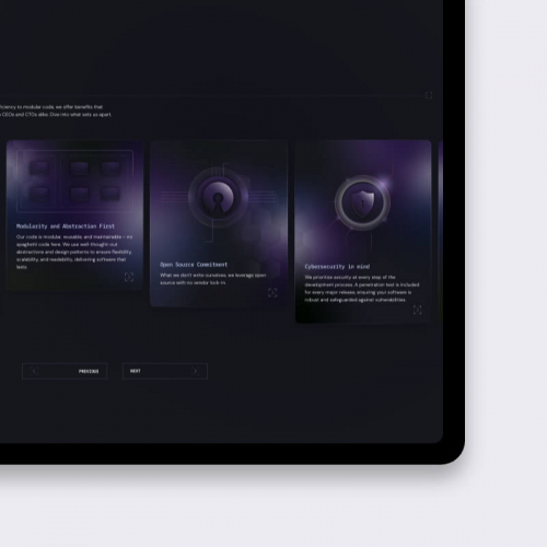 Software Agency Branding & Website Design – Kalkyl screenshot 1