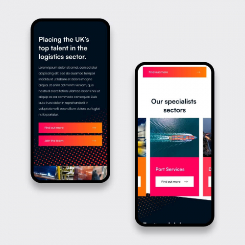 Recruitment Website Design with ATS Integration – Staffing Agencies screenshot 1
