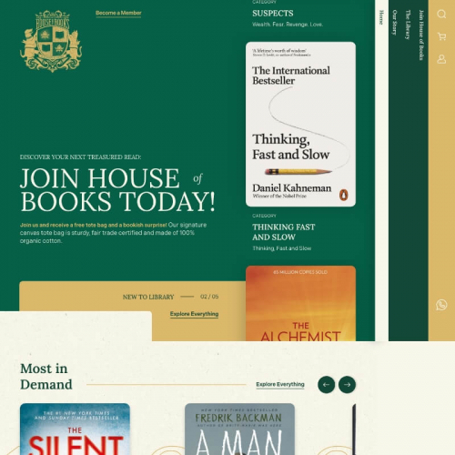 House of Books – Custom Book Subscription Platform screenshot 3