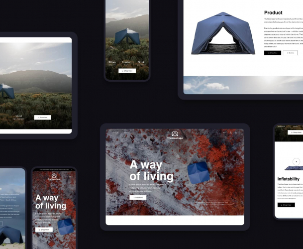 Custom WooCommerce Website for Outdoor Tent Brand – TheWesCape screenshot 4