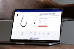 Mustad Fishing Multibrand eCommerce Design