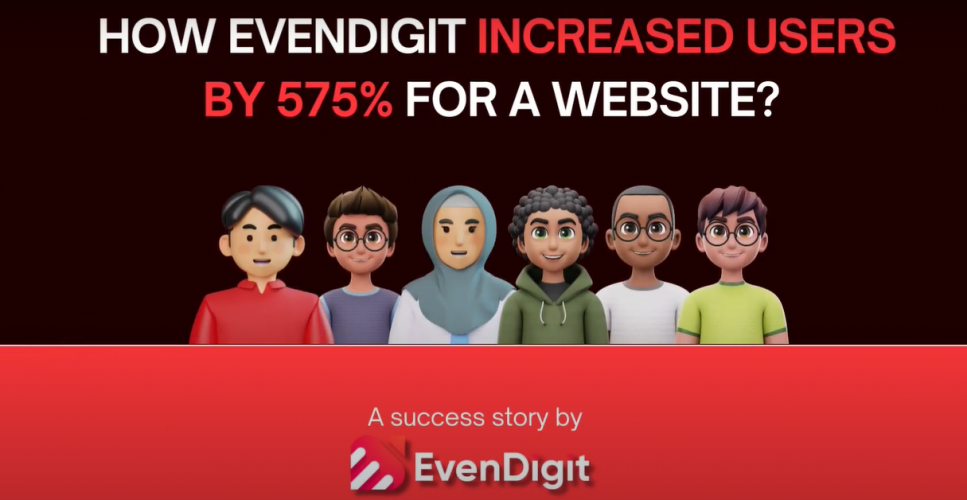 Increased users by 575% for a Finance Industry Client screenshot 1