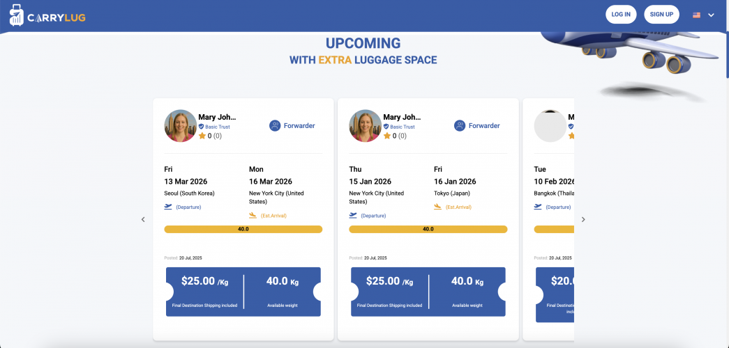 Carrylug screenshot 2