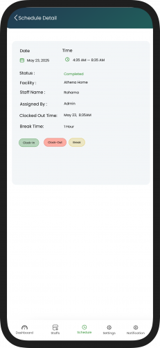 Staffport Mobile APP screenshot 1
