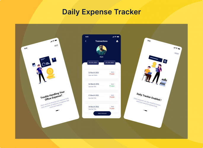 Daily Expense Tracker screenshot 1