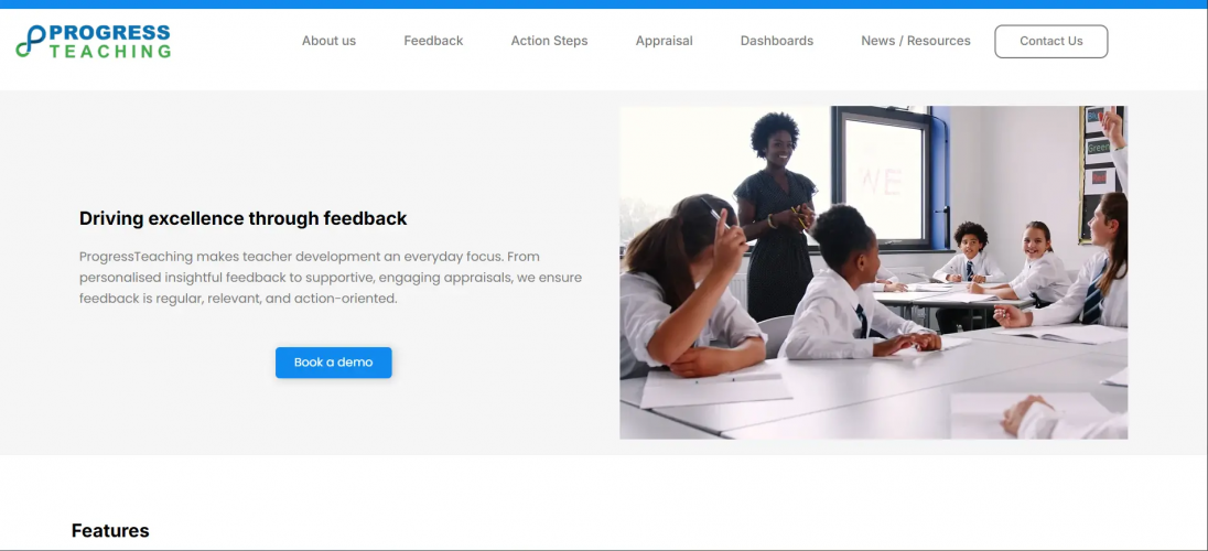 ProgressTeaching - Education Platform screenshot 1