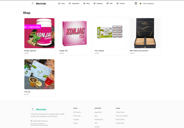 Merivida screenshot 2