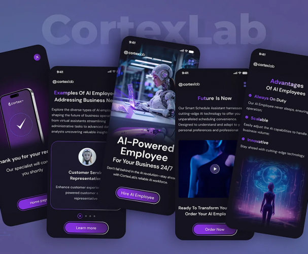 CortexLab - Adaptive AI Workforce Platform screenshot 2
