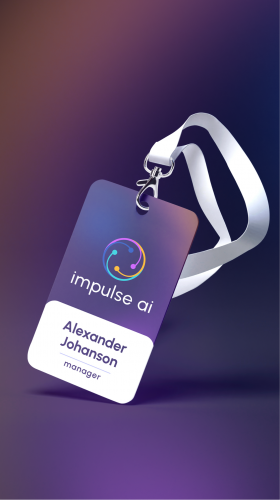 IMPULSE – Brand Identity for a Global AI Platform screenshot 4