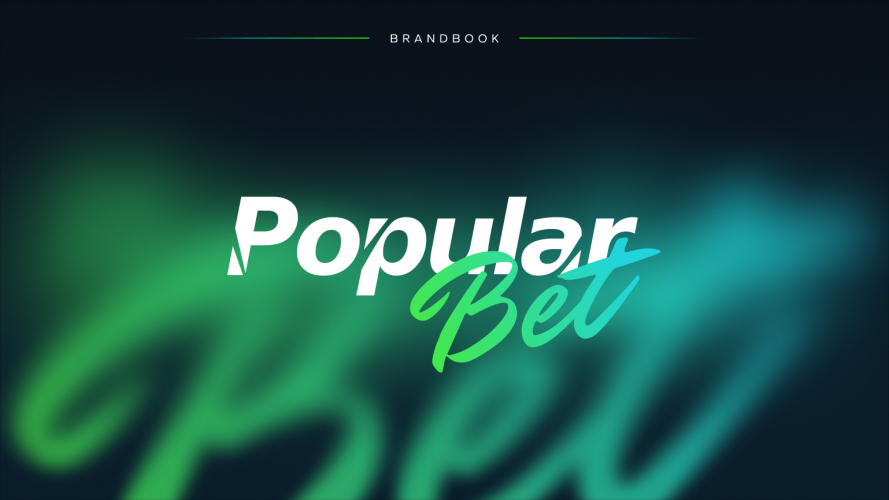 POPULAR BET BrandBook | Logo Design |Branding | Logo  screenshot 3