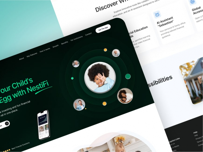 NestiFi – Website Design & Development screenshot 1