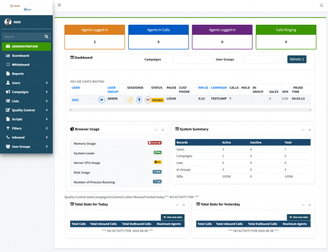 Vicidial Solutions screenshot 5